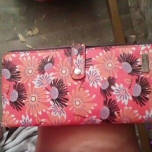 Floral Pink Wallet